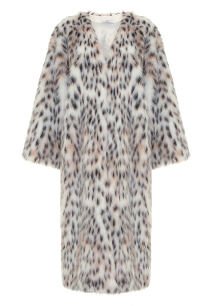 STRAIGHT CUT FUR COAT