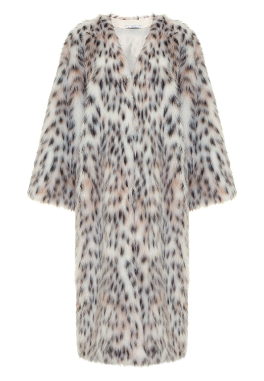 STRAIGHT CUT FUR COAT